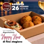 TOUR IN BATTELLO CON DEGUSTAZIONE Sabato 26 Settembre Ore 18.00